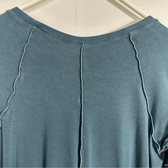 Angelrox swing tunic top, teal, one size fits most, travel, bamboo, stretch - Picture 7 of 7